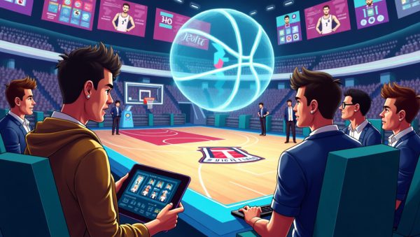 Esports Basketball Team Management Simulation & Strategy Game